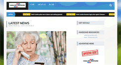 Desktop Screenshot of carolinanewswire.com
